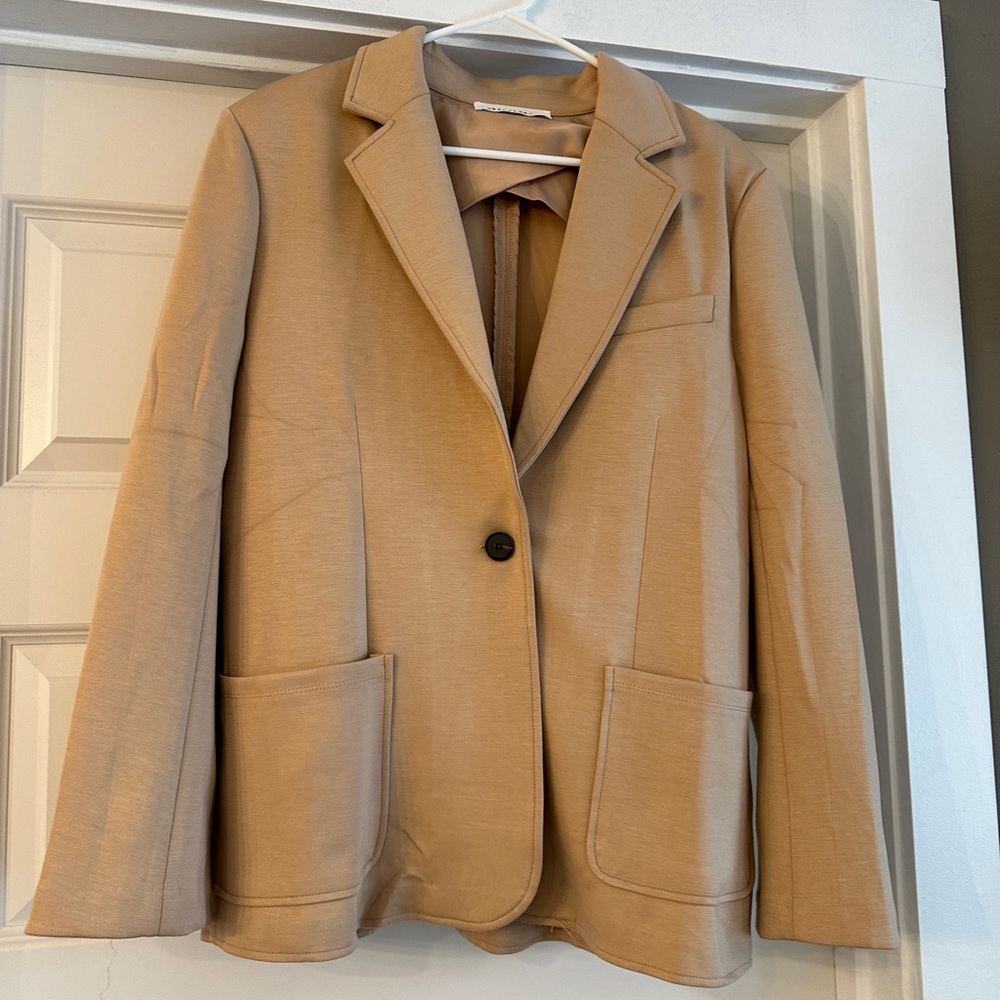 Tan blazer